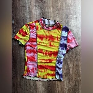 See-through crop top Small